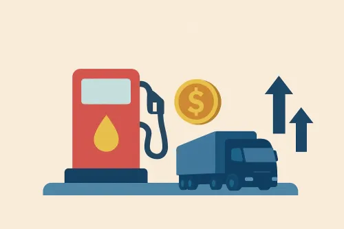 Imagem Post O impacto do combustível nos fretes rodoviários