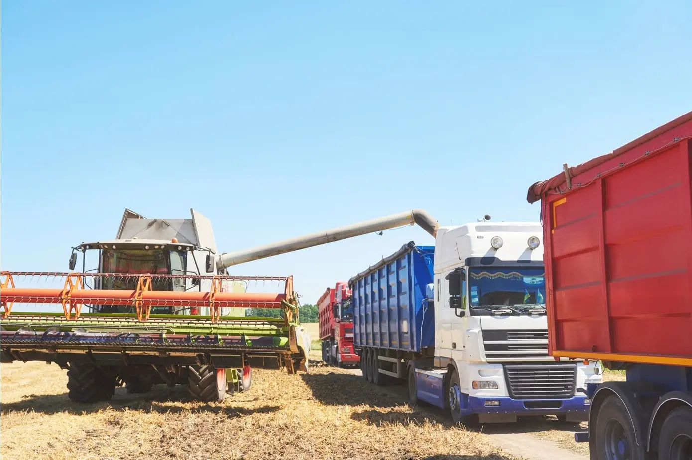 Transportadoras para o setor agrícola