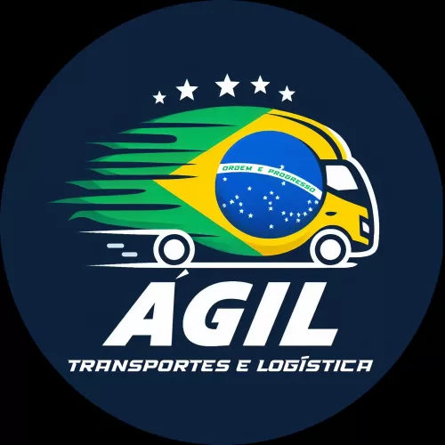Logo Transportadora Ágil Transportes